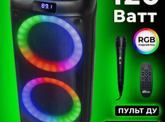портативная колонка RITMIX, Чёрная