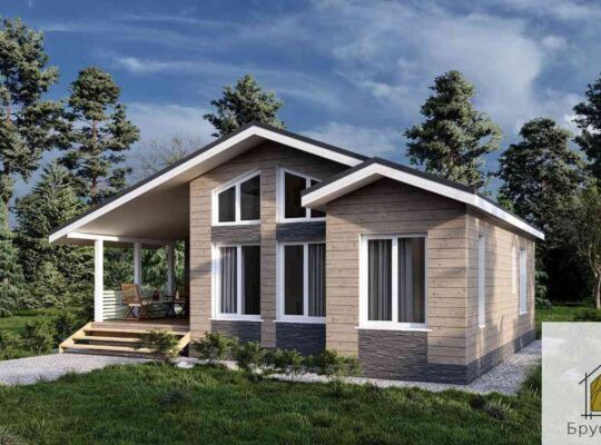 Каркасный дом 155м²