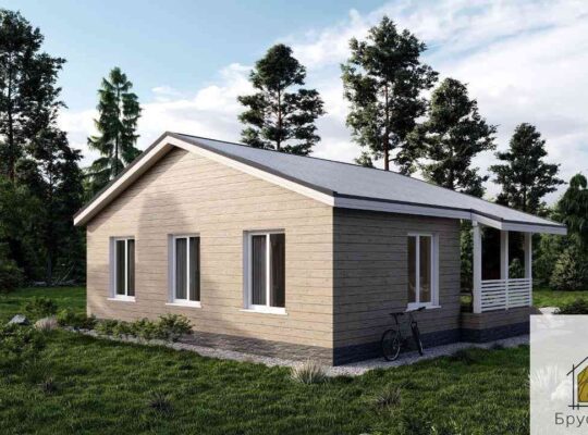 Каркасный дом 155м²