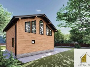 Каркасный дом 165м²