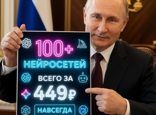 ‼️Все ТОП Нейросети. Навсегда. Бесплатно📌